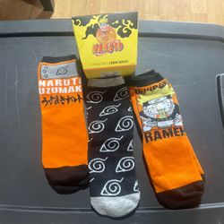 Naruto Shippuden 3-pack of crew socks