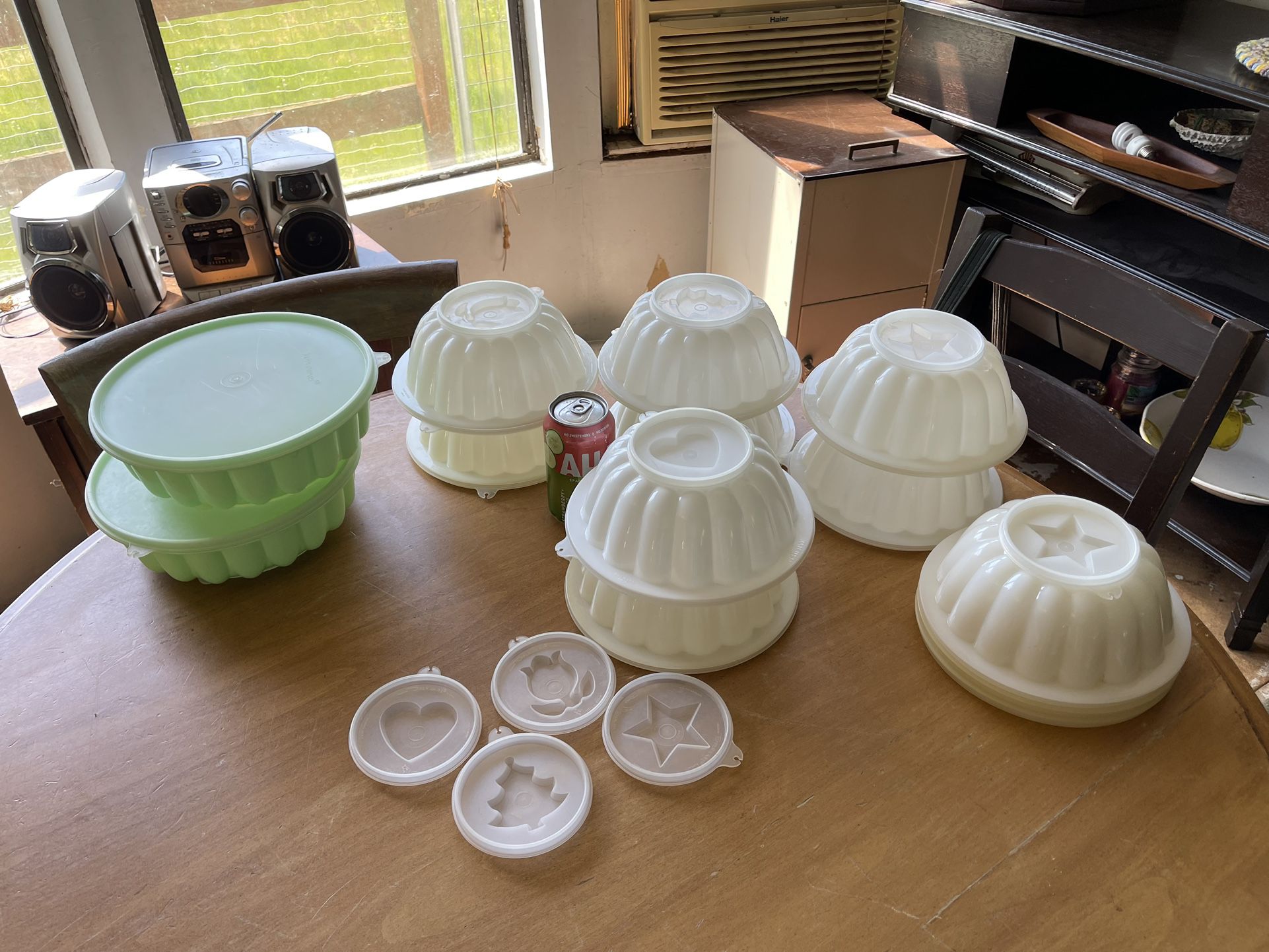 Tupperware molds. $5 each. extra shapes $1 each. Rochester wa