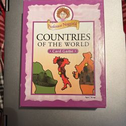 Countries Of The World Card Game 
