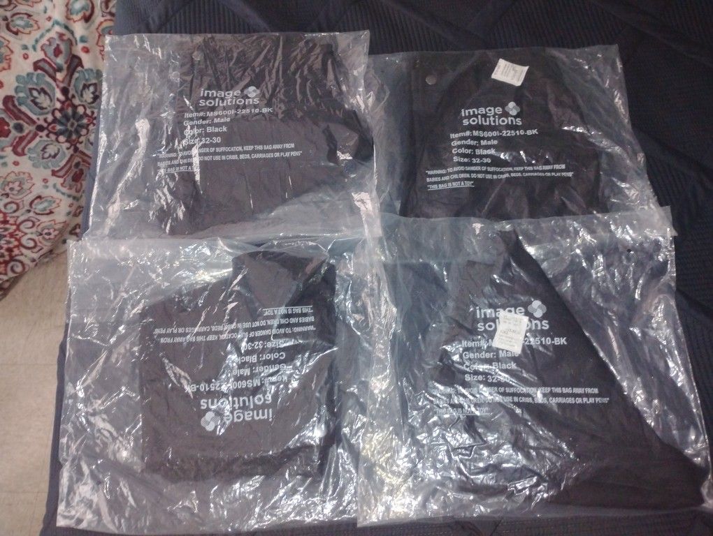Brand New Men's Black Pants