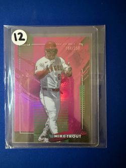 Topps finest Mike trout /250