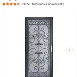 Security Storm Door