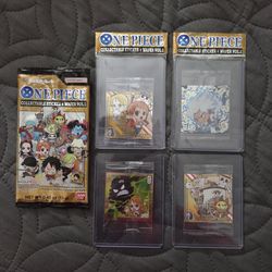 One Piece Wafer Collectibles Lot of 4