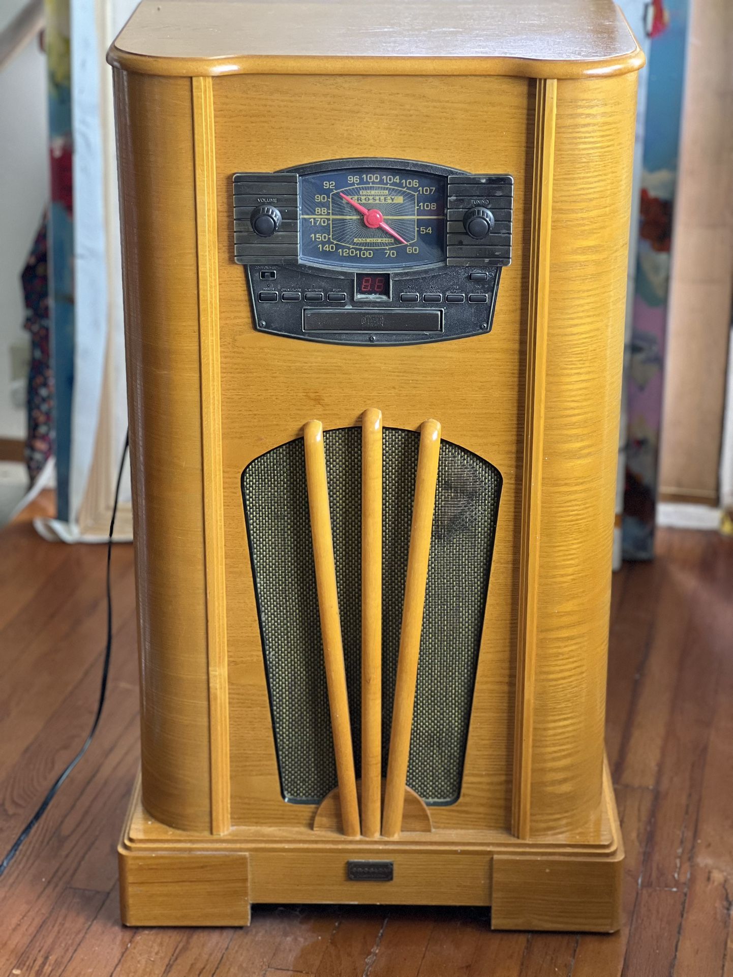 Crosley Vintage Record Player, CD Player and AM/FM Radio