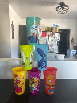 The Simpson jack in the box collectible cup set