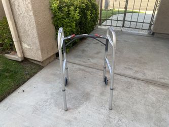 Drive Medical Deluxe Two Button Folding Walker