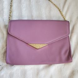 JESSICA SIMPSON ~ DUSTY MAUVE CLUTCH/ CROSSBODY!
