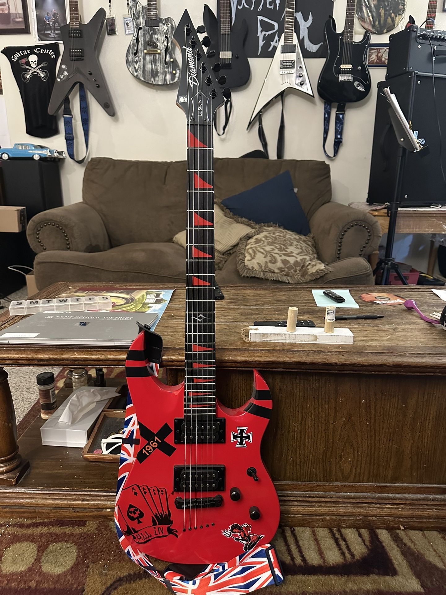 RED Diamond Halcyon LT HLCLT-RR GUITAR BRIDGE PU 11.36 GR8 4 METAL!