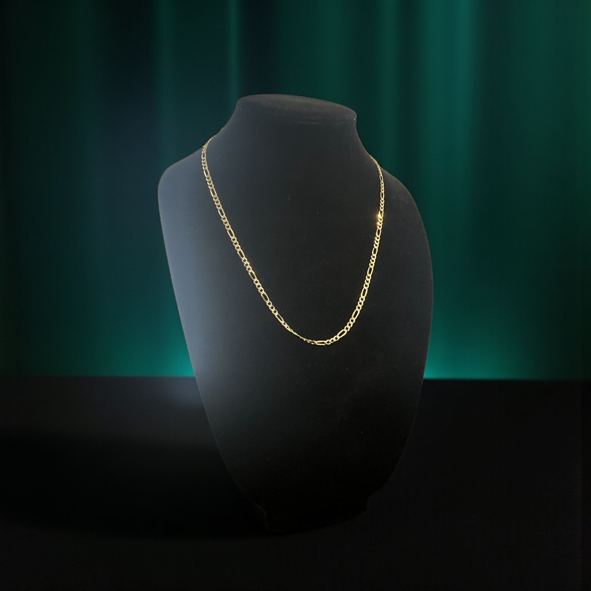 14K GOLD 13.00g 3-1 LINK CHAIN