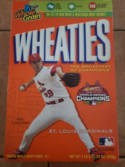 2006 Cardinals World Series Wheaties Box