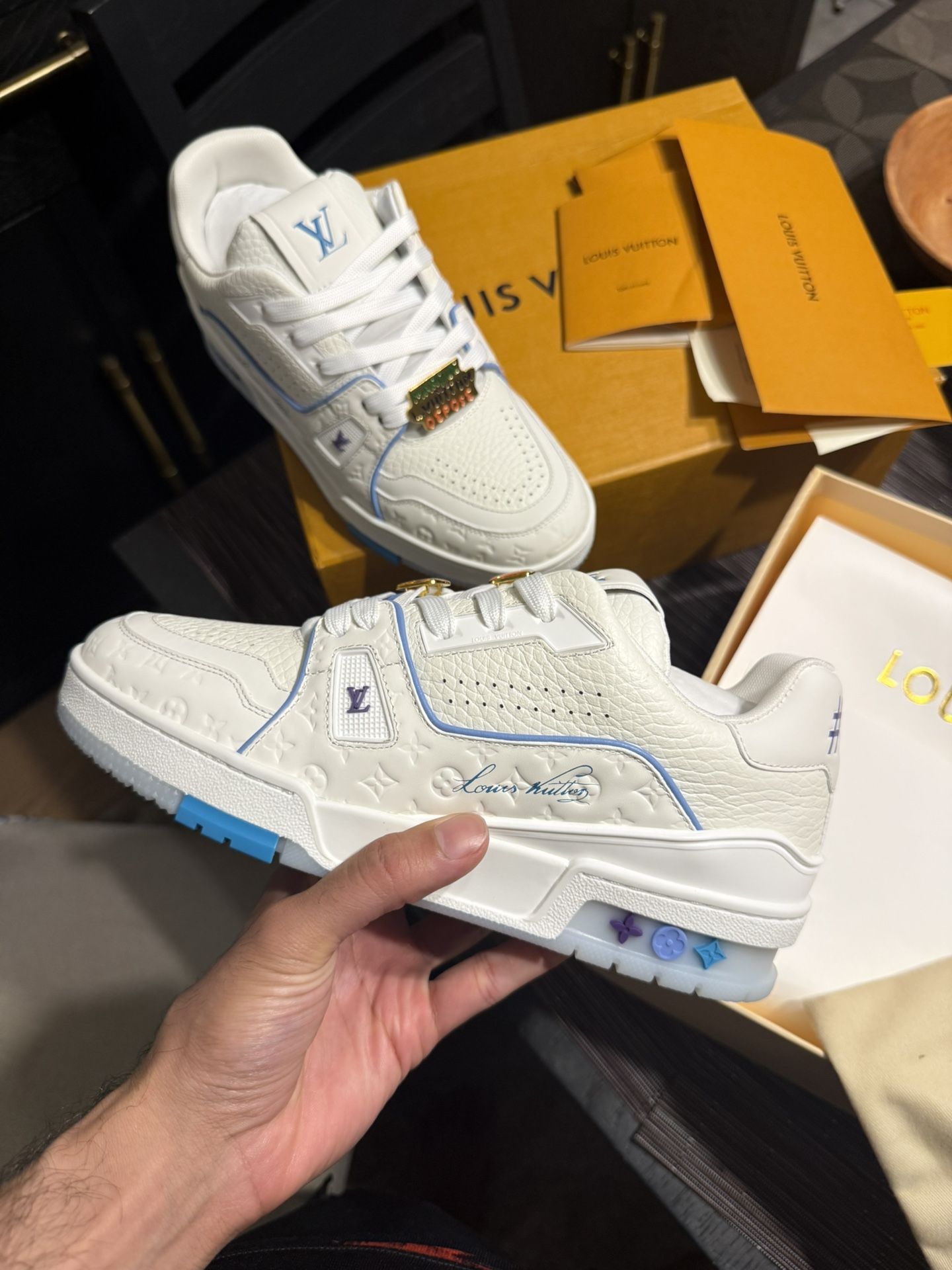 Women’s LV trainers women’s size 8 BRAND NEW