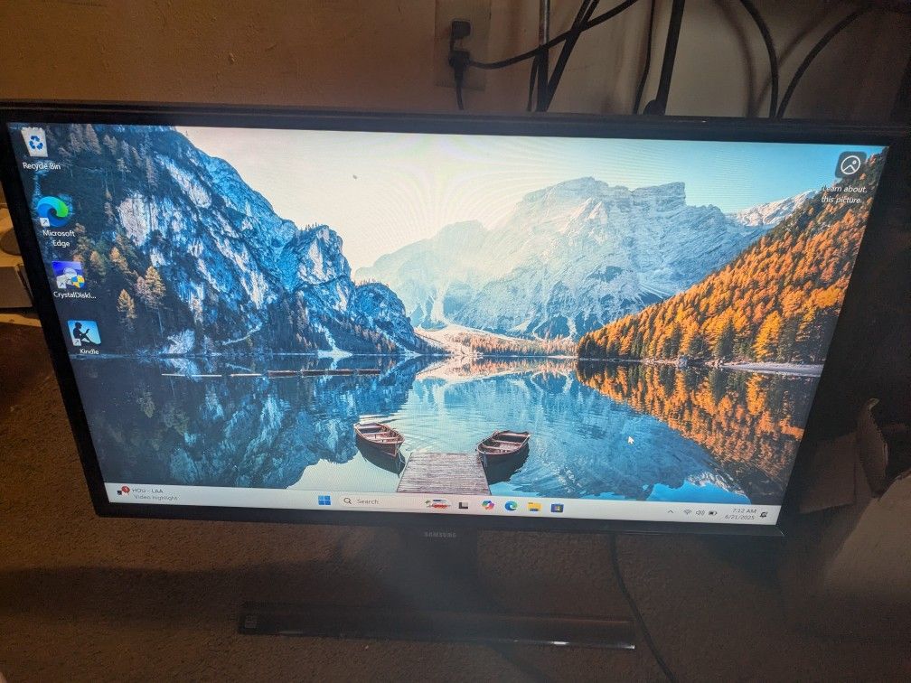 Samsung 27 1080p Blu Ray Monitor