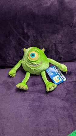 Vintage Monster's Inc Mike Wasowski Bean Bag Plush