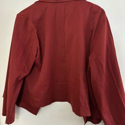 Burgundy Cloth Jacket