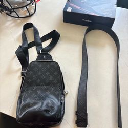 LV cross body and belt size 36