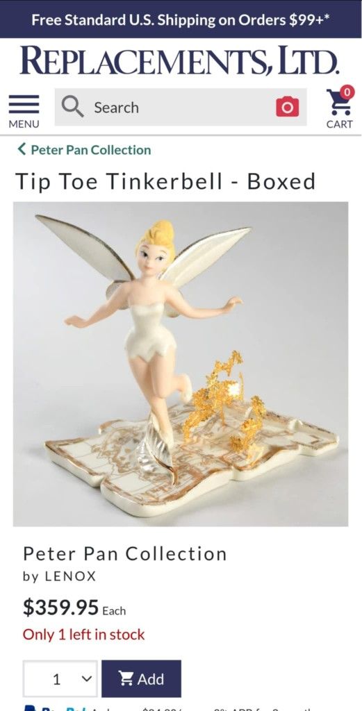 Lennox Tinkerbell New 