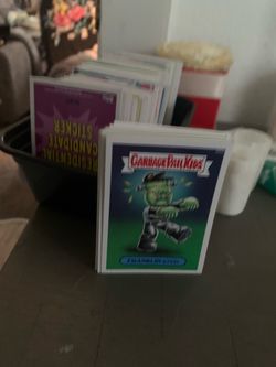 Garbage pail kid cards