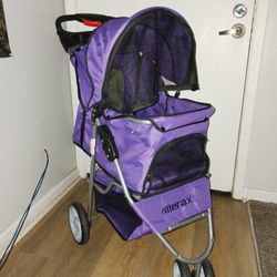 Merax Pet Stroller – Lightweight, Foldable & Stylish Comfort for Small Dogs or Cats 🐾