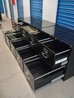 Metal File Cabinet legal size 18 inches wide $60 each