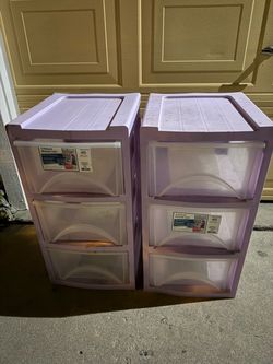 Drawers plastic