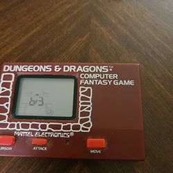 Dungeons and Dragons Computer Fantasy Handheld Game