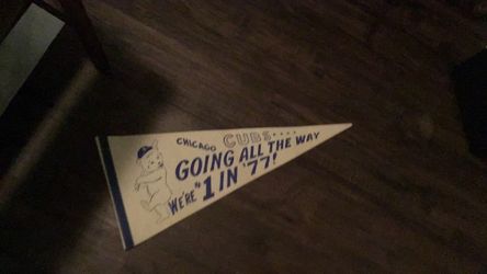Chicago cubs 1977 baseball pennant