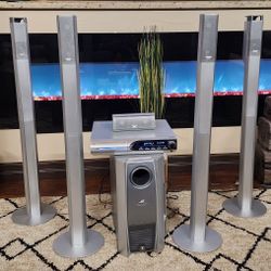 JVC DVD Digital Theater System 5-disc DVD changer 5.1 Channels DVD - Audio/video