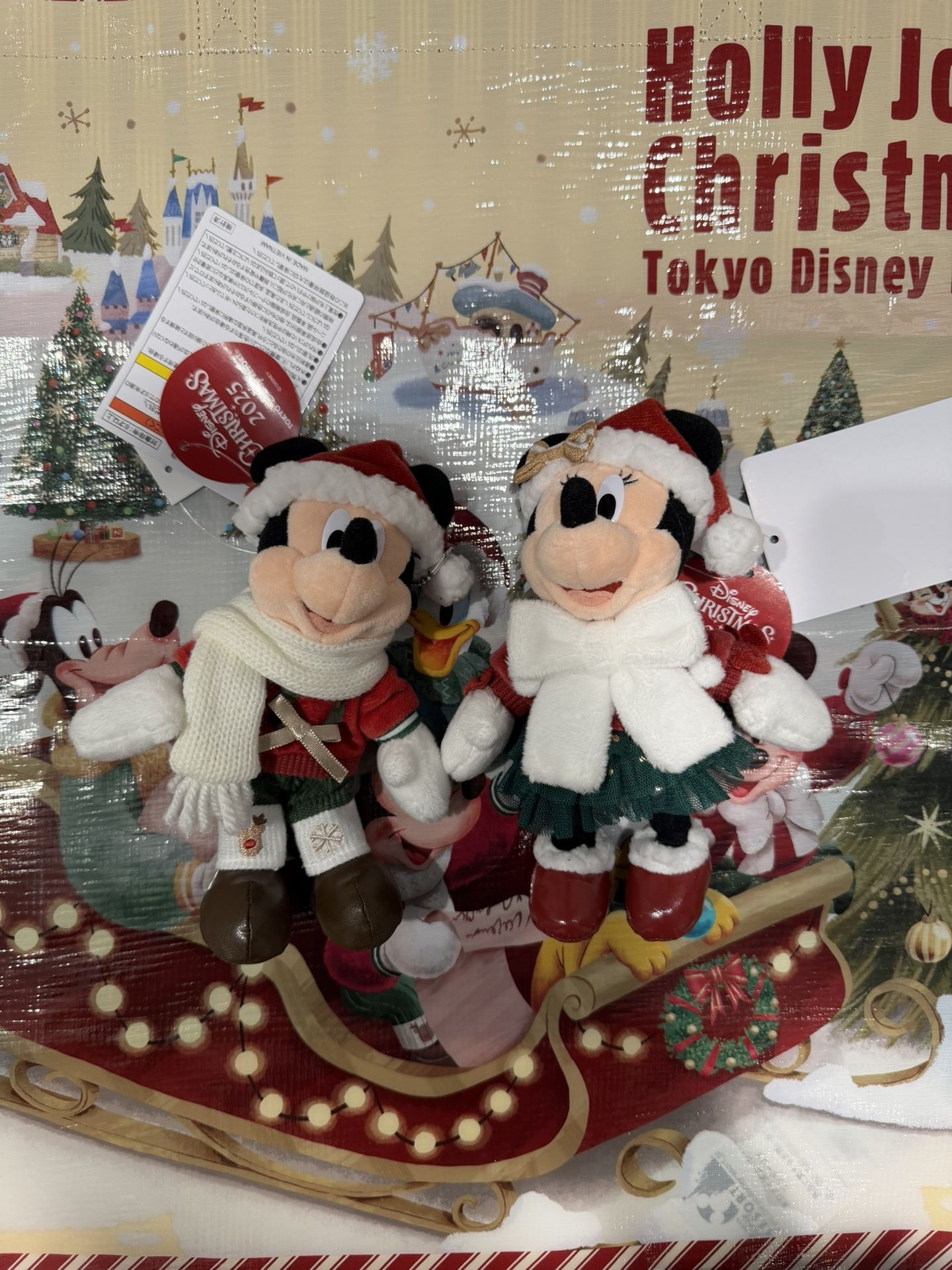 Tokyo Disney 2025 Christmas Mickey And Minnie