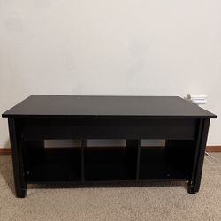 Black Tv Console Or Coffee Table 