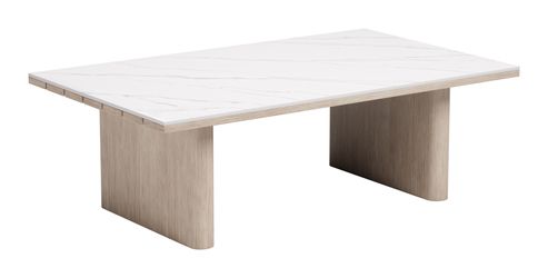 Seaborn White Outdoor Coffee Table