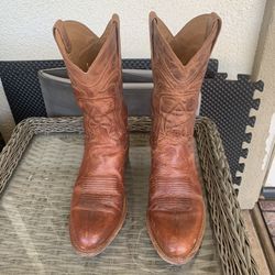 Tecova Calf Leather Boots Men’s Size 8 1/2 D