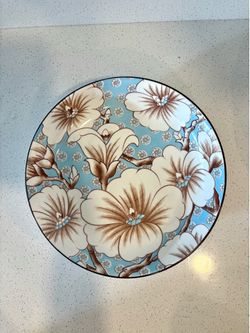 Flower Plates (set of 2)