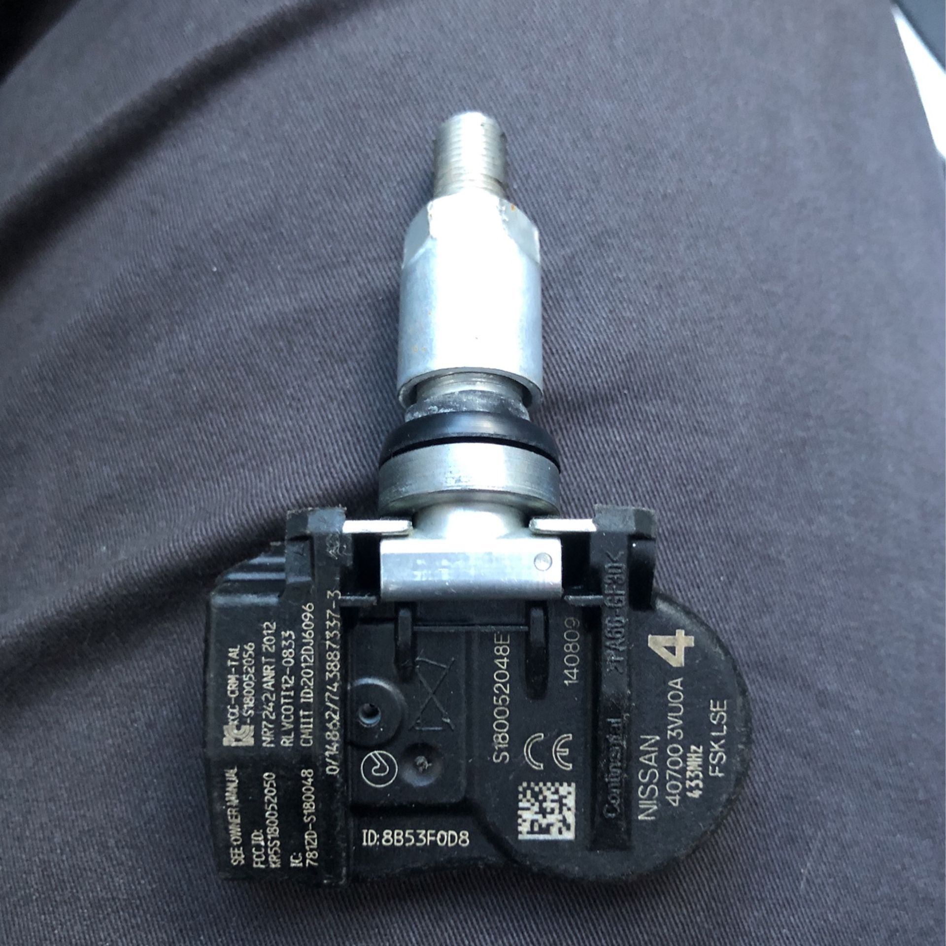  4- Tire sensors Nissan,433mhz $110.00