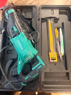 Hitachi corded reciprocating saw