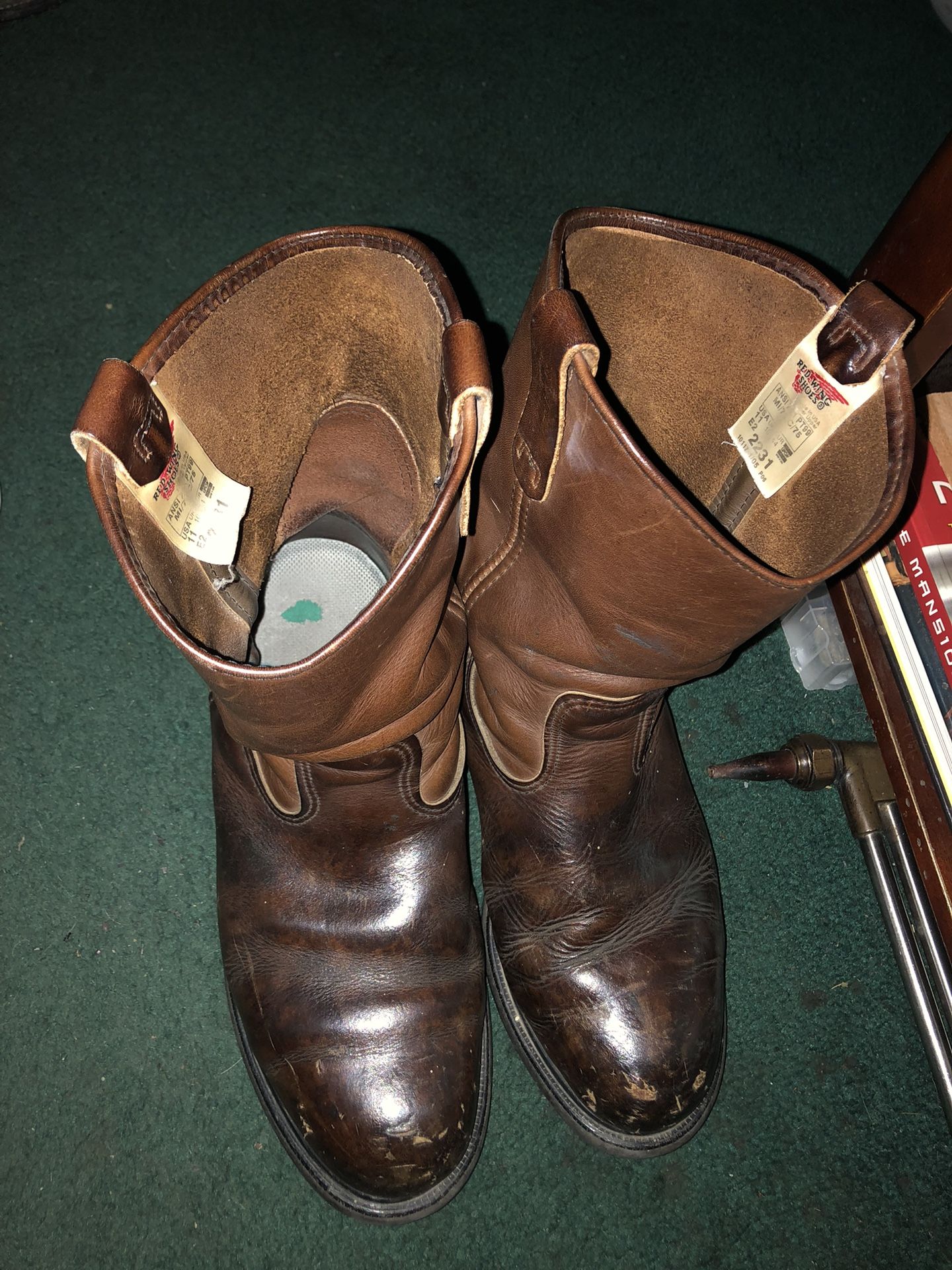 Red wing 2231 Steel Toe Boots Size11 2E.
