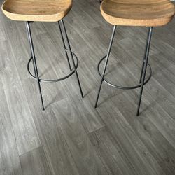 Bar Height Stools - Crate And Barrel  