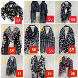 Scarves, Wraps, Shawls, Sarongs