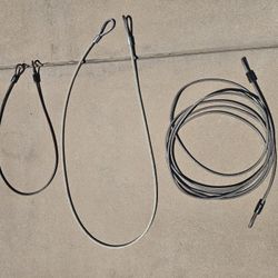 Cables Locks: 6 Ft., 9 Ft & 30 Ft. (NO LOCKS)