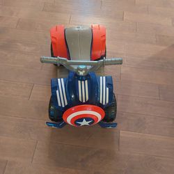 Captain America  Battery operated Toddler Bike