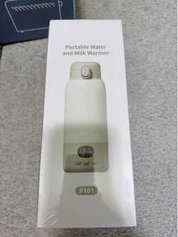 SORUTO Portable Bottle Warmer for Travel - Fast Heating Milk Warmer for Breastmilk or Water, 17oz Large Capacity, Precise Temperature Control, Water W