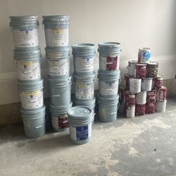 Massive Amount Of Paint Interior And Exterior
