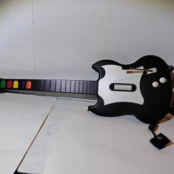 Gibson SG Wired Guitar Controller Red Octane For Playstation 2 Ps2 Guitar Hero Black/white RARE $60