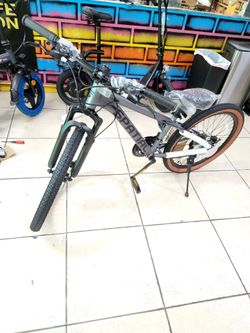SPATIAL 24 inch Mountain Bike,21 Speeds Lightweight Aluminum Magensium Frame Mountain Bicycle