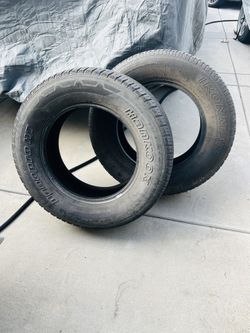 2 Tires 255/65R17 108 & 110 