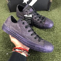 Converse Unisex CT All Star 162992C Purple Casual Shoes Sneakers Size M 8 W 10. 