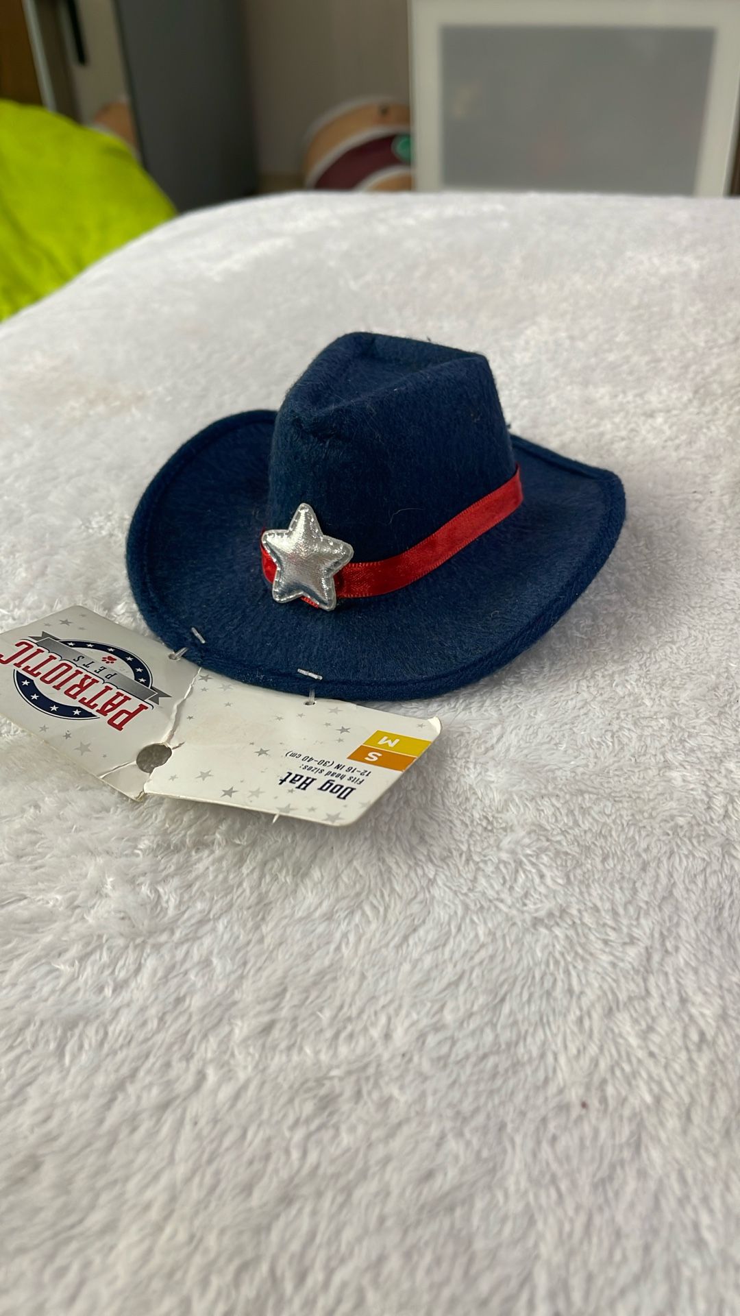 NEW SMALL pet Sheriff/Patriotic Pet Hat