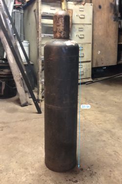 Acetylene Tank 75 CU FT