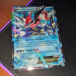 Ash-Greninja Ex - XY133 Pokemon Promo MODERATE PLAY