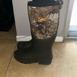 SHE Outdoor camo Waterproof Boots
