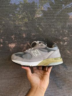 New Balance 993, Made in USA, grey suede